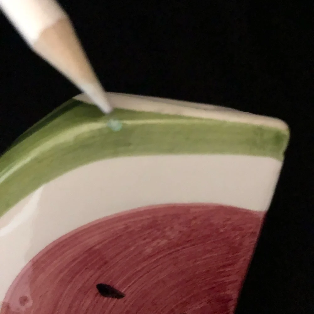 Watermelon Slices Ceramic Salt & Pepper Shakers - Picture 7 of 8